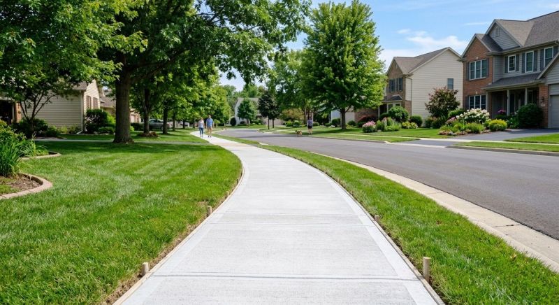 Concrete Sidewalk Construction in Denver, CO