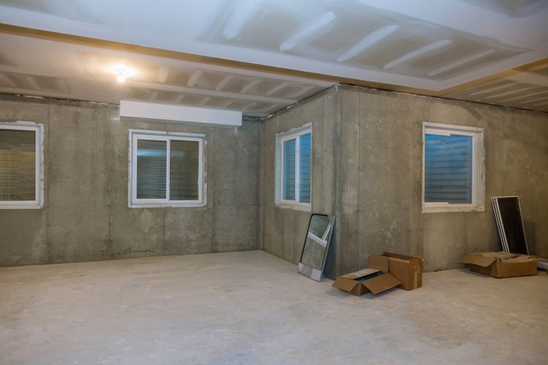 Concrete Basement Construction detail