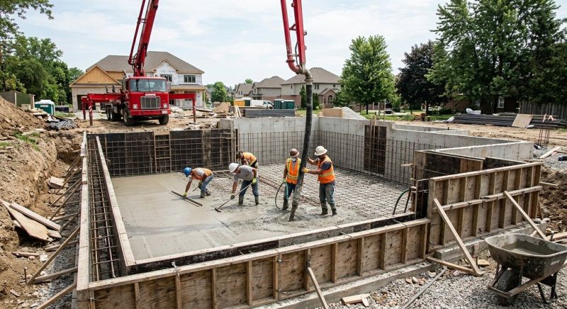 Concrete Basement Construction Service
